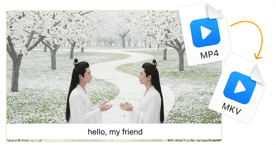 여러 오디오 및 자막 트랙